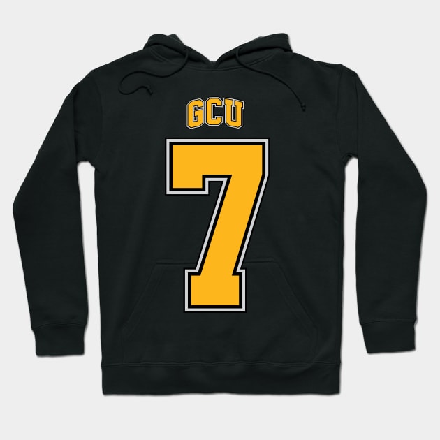 DCEU Victor Stone Gotham University Jersey Hoodie by Ryan